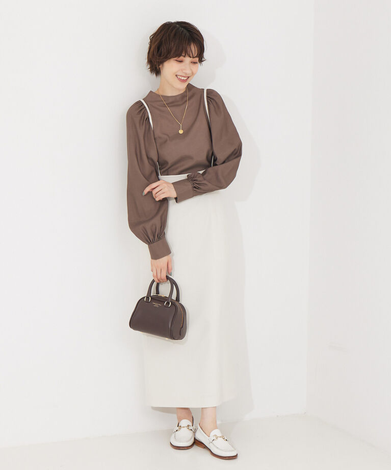 Rouge vif「【XSサイズ展開】【ロングセラー】サスペンダータイトスカート」|スカート|