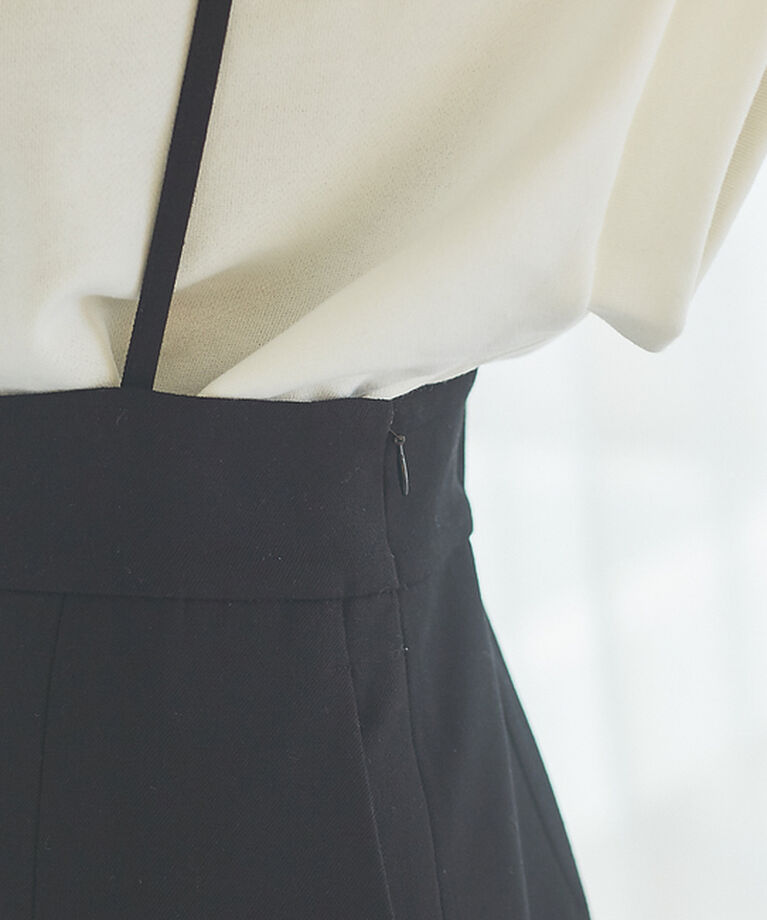 Rouge vif「【XSサイズ展開】【ロングセラー】サスペンダータイトスカート」|スカート|