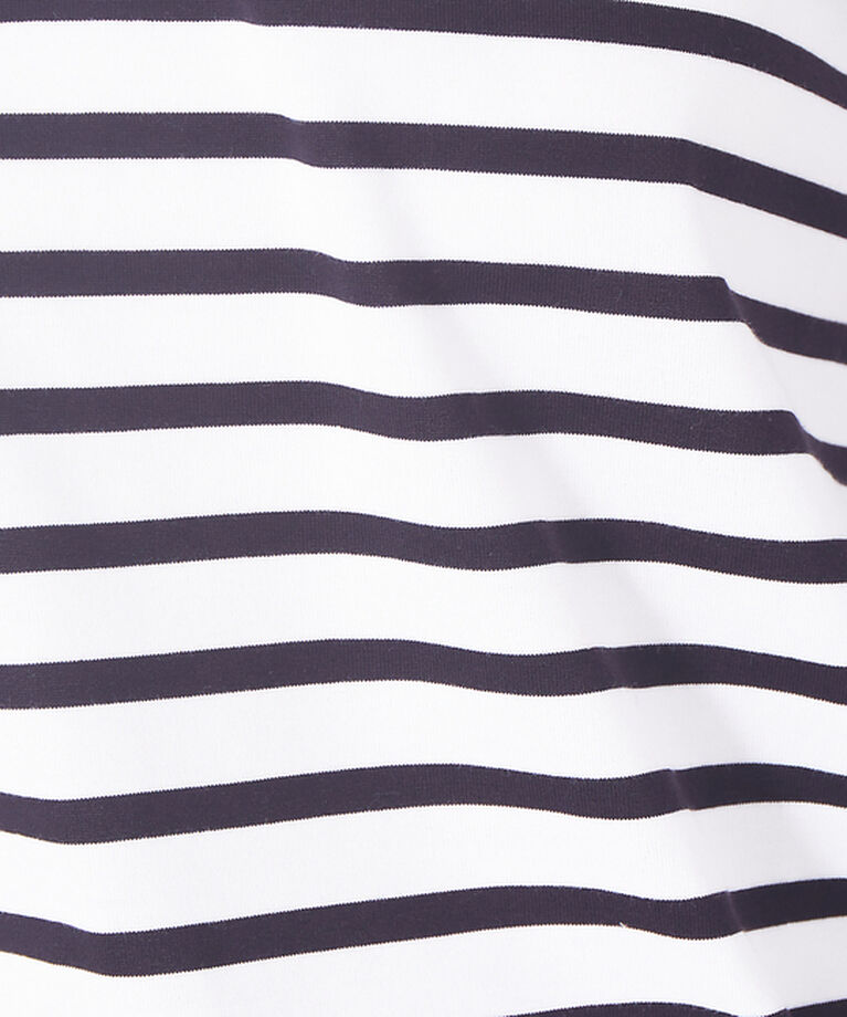 Rouge vif「ロングボーダーTカットソー」|Tシャツ・カットソー|