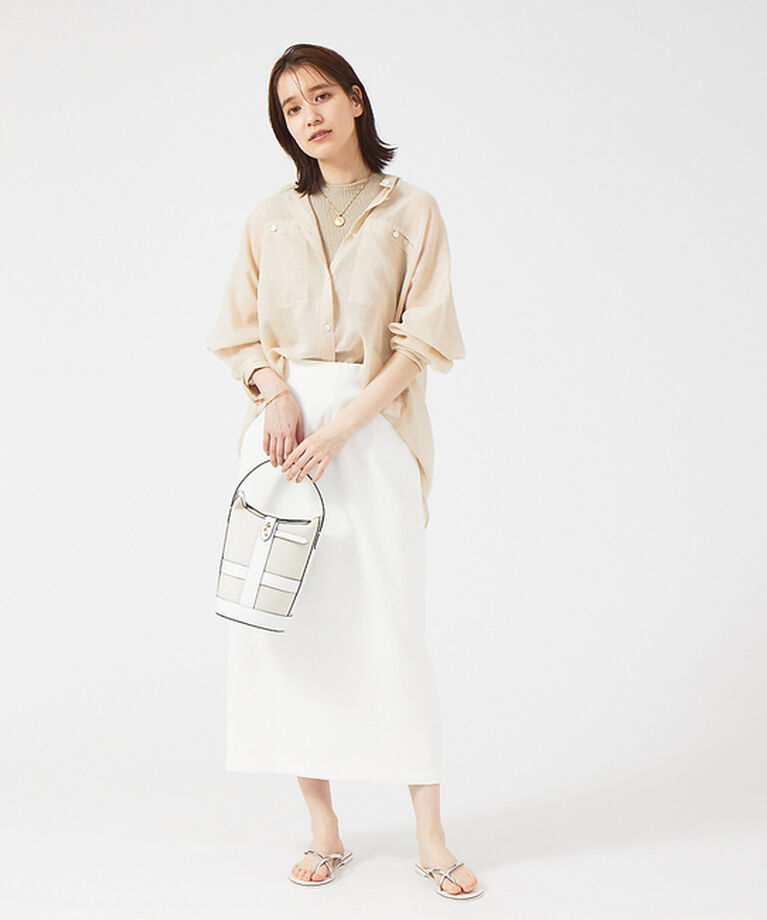 Rouge vif「【XSサイズ展開】4WAYストレッチタイトスカート」|スカート|