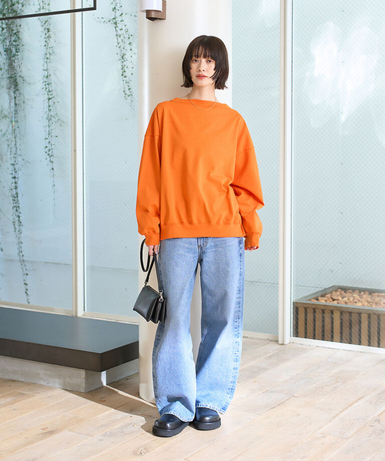 Rouge vif「ゆるシルエットバックヘンリーカットプルオーバー」|Tシャツ・カットソー|