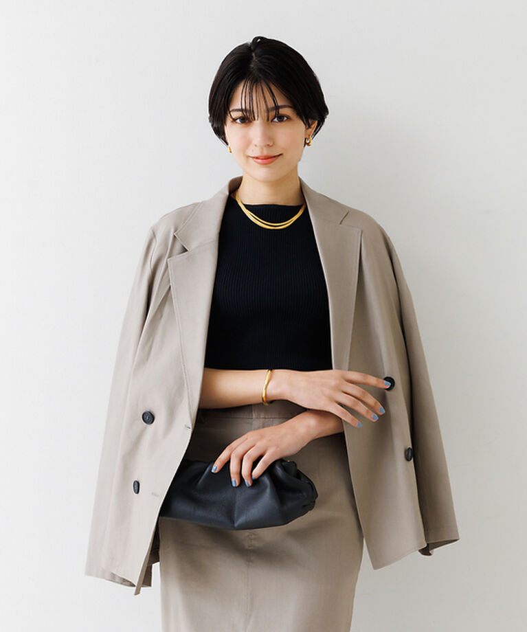 Rouge vif「ノースリーブリブニット」|ニット・セーター|