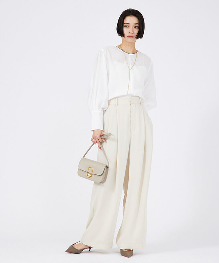 qualite「【セットアップ対応】2タックストレートパンツ」|その他|
