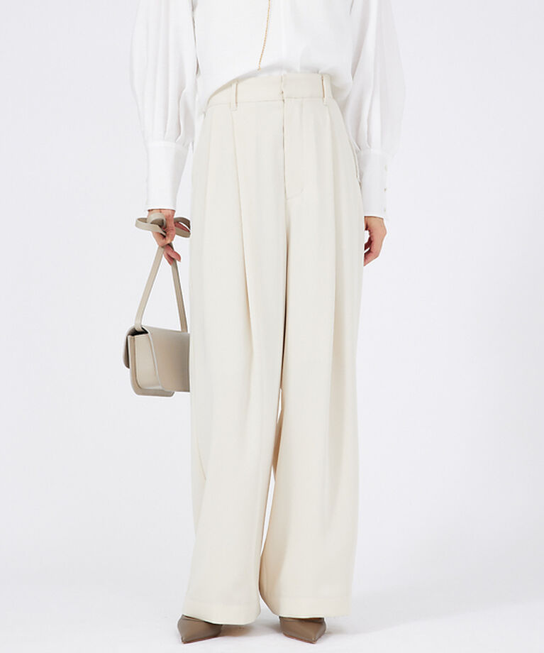 qualite「【セットアップ対応】2タックストレートパンツ」|その他|