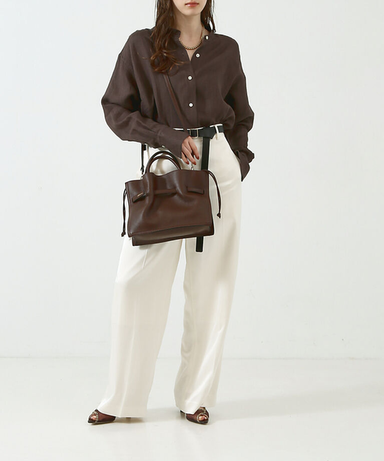 LOWELL things「Swell/2WAYギャザーオープントートBAG mini」|ショルダー・メッセンジャー|
