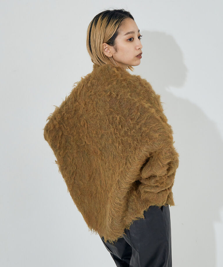 NOMINE「イエティ2WAYニットブルゾン」|カーディガン|