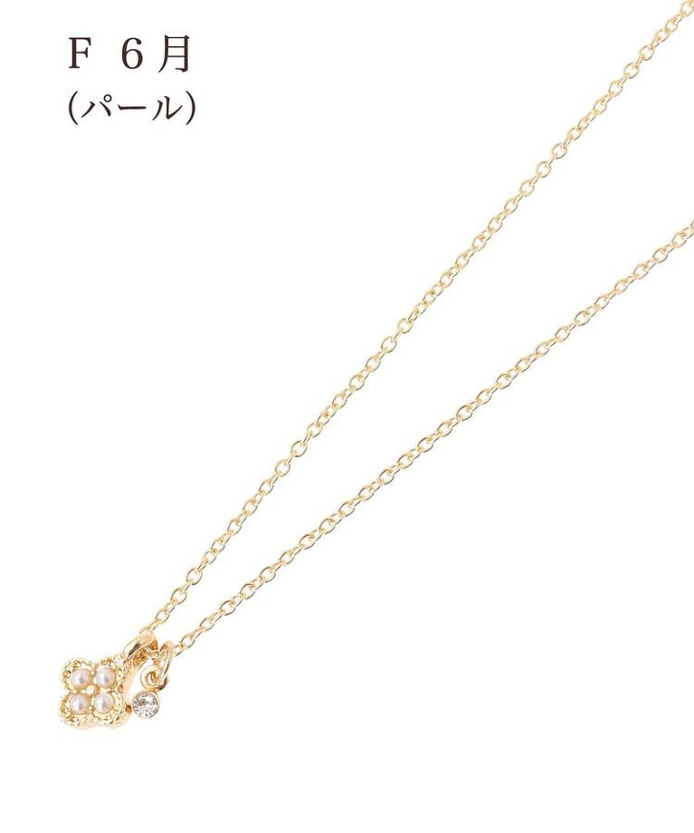 Maison de FLEUR「バースストーンカラーネックレス」|ネックレス|F