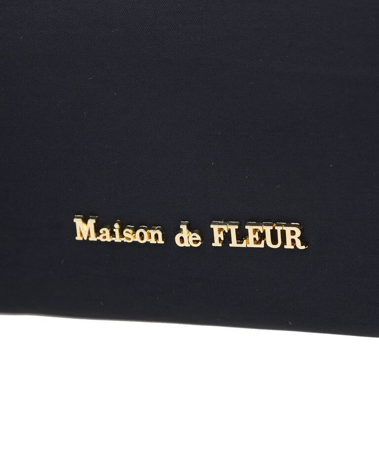 Maison de FLEUR「リボンチャーム付き3ルームトートバッグ」|トートバッグ|
