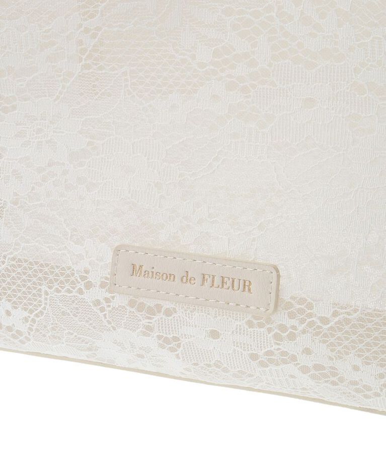Maison de FLEUR「メッシュレーススクエアトートバッグ」|トートバッグ|