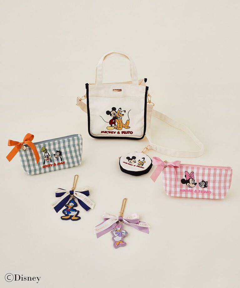 Maison de FLEUR「Minnie/Figaro/ロングポーチ」|ポーチ|