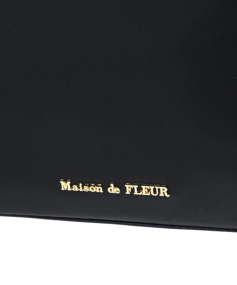 Maison de FLEUR「フロントリボンキャリーオンバッグ」|トートバッグ|