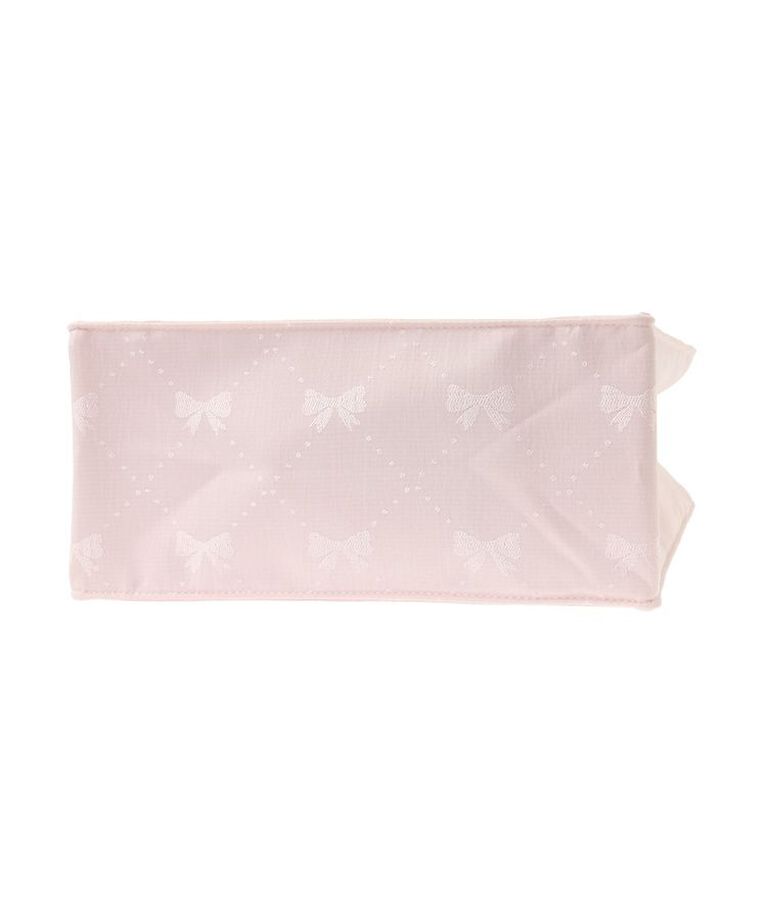 Maison de FLEUR「EC限定リボン柄ジャカードスクエアトートS」|トートバッグ|