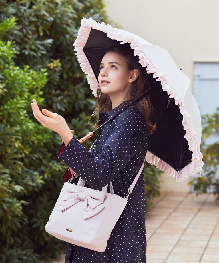 Maison de FLEUR「撥水加工3ルーム2Wayトートバッグ」|トートバッグ|