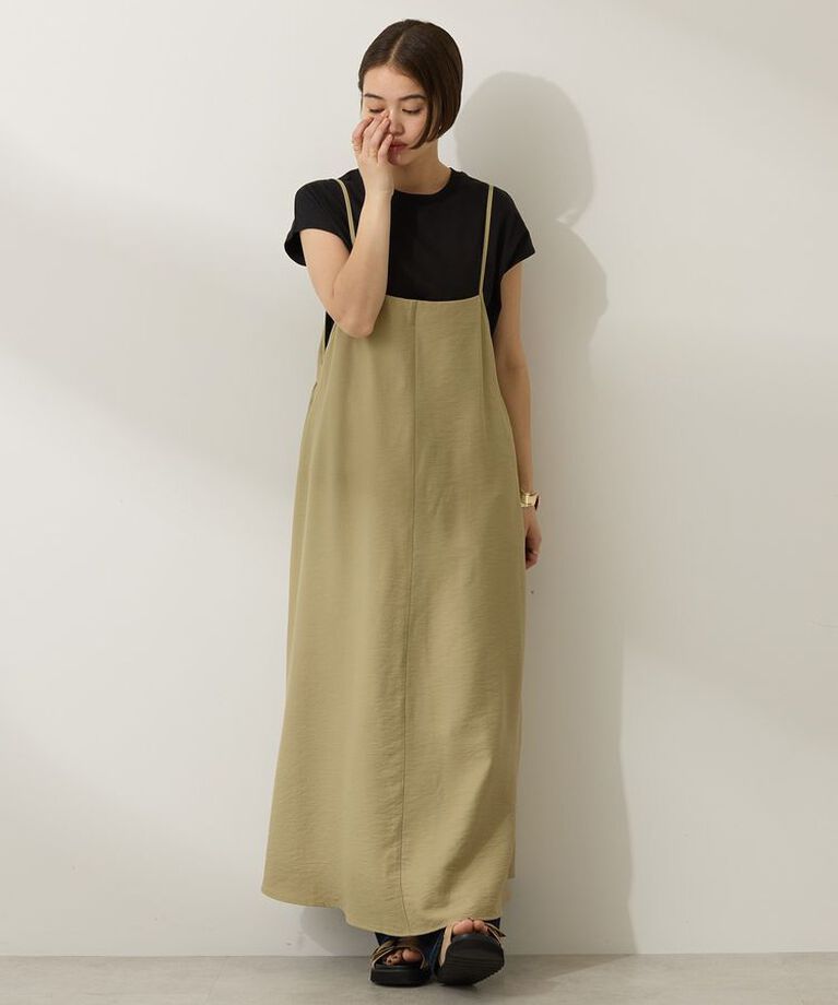 AMERICAN HOLIC「前後2WAYキャミワンピース」|ワンピース|Khaki