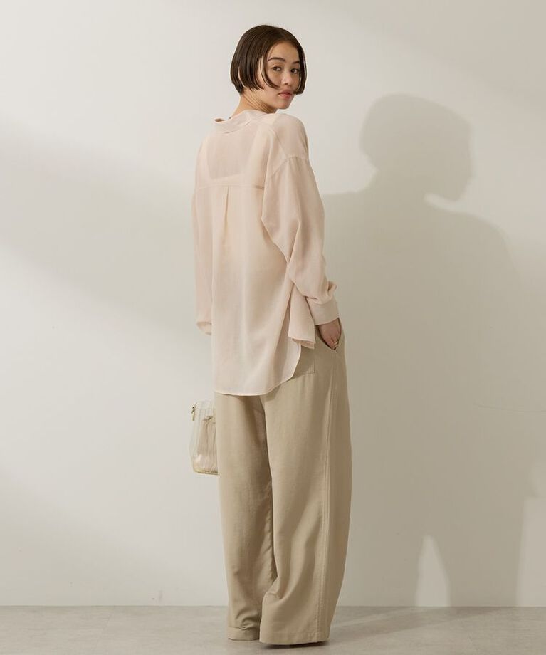 AMERICAN HOLIC「シアーボイルレギュラーシャツ」|シャツ・ブラウス|