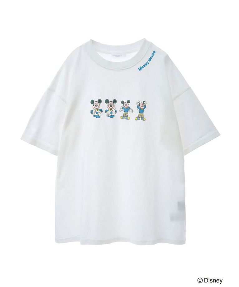 Green Parks「ミッキー＆フレンズ/体操プリント半袖TEE」|Tシャツ・カットソー|