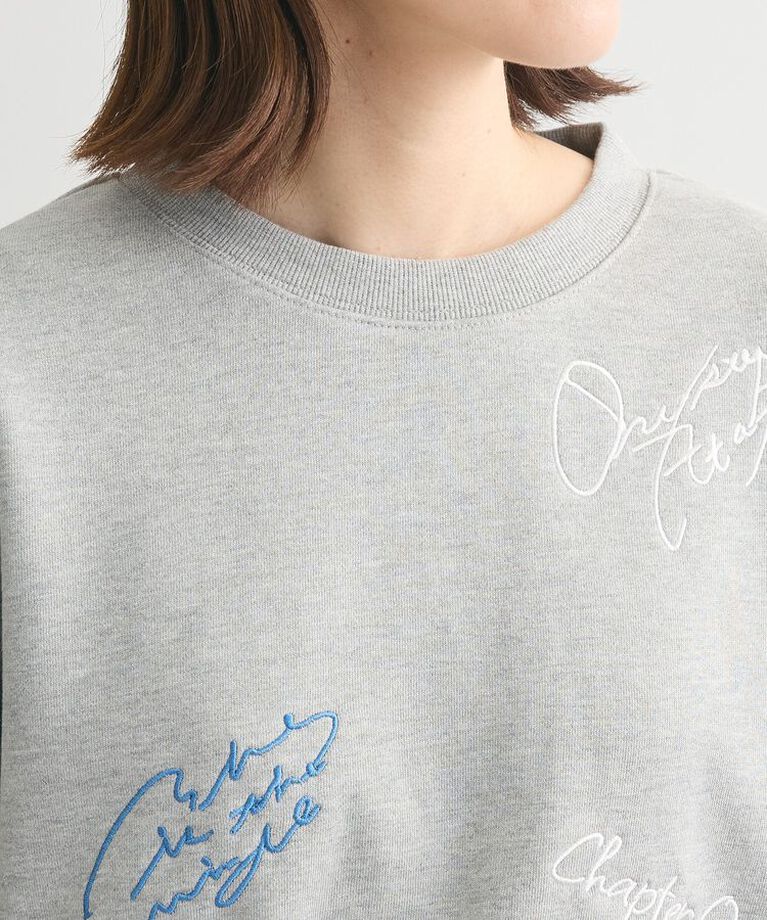 Green Parks「・ELENCARE DUE ロゴ刺繍ショートスウェット」|スウェット・ジャージ|