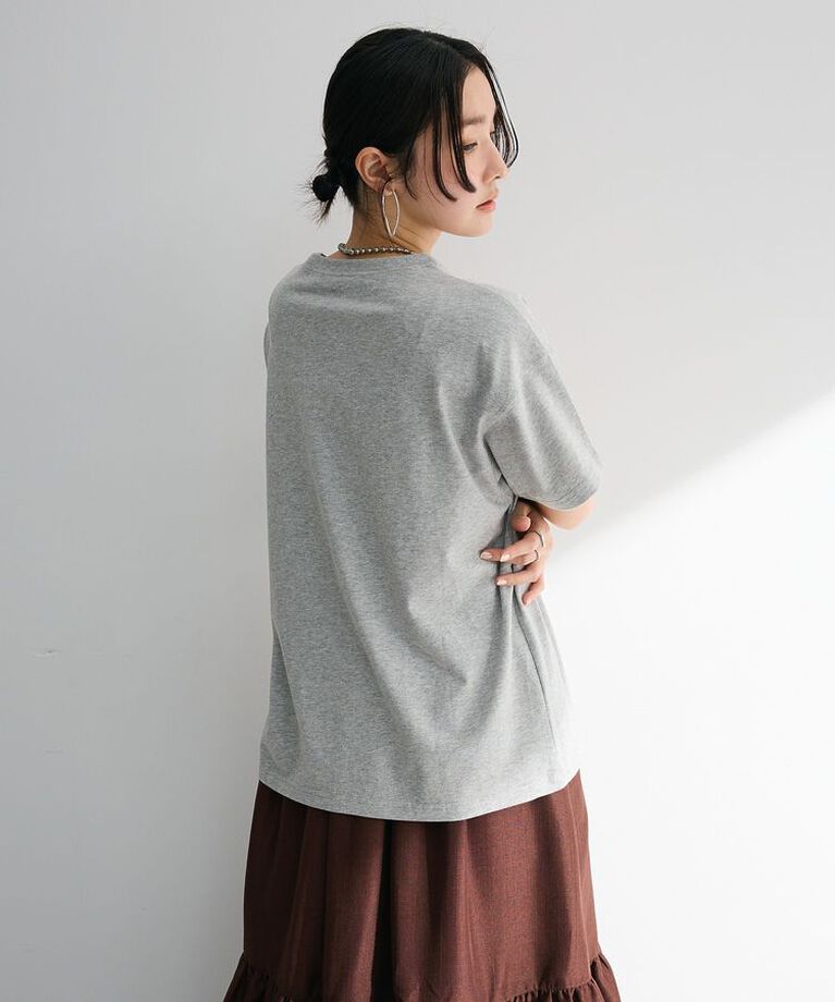 Green Parks「・ELENCARE DUE 箔プリントTEE」|Tシャツ・カットソー|