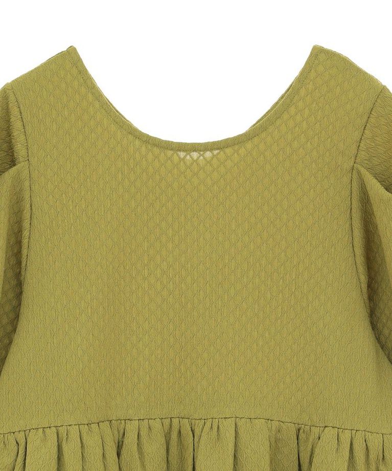 Green Parks「・PetitFleur 2wayダイヤ柄プルオーバー」|Tシャツ・カットソー|