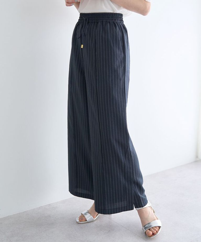 YECCA VECCA「サラサライージーワイドパンツ」|その他|