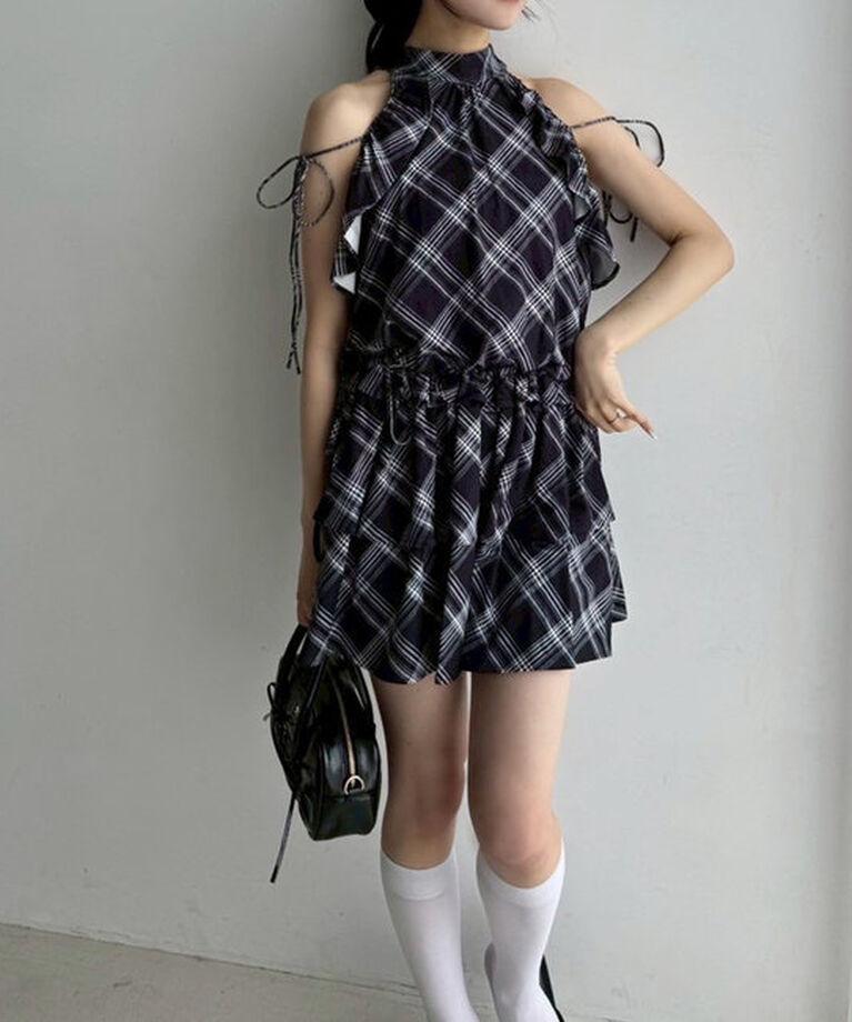  「【Black collection】アメスリミニワンピース」|ワンピース|