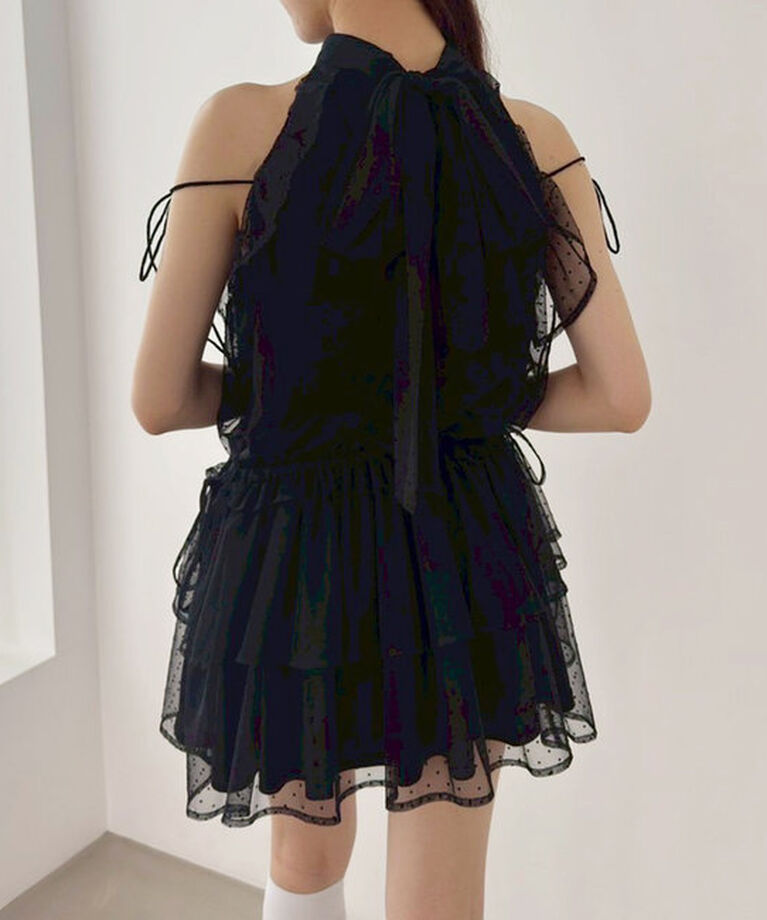  「【Black collection】アメスリミニワンピース」|ワンピース|