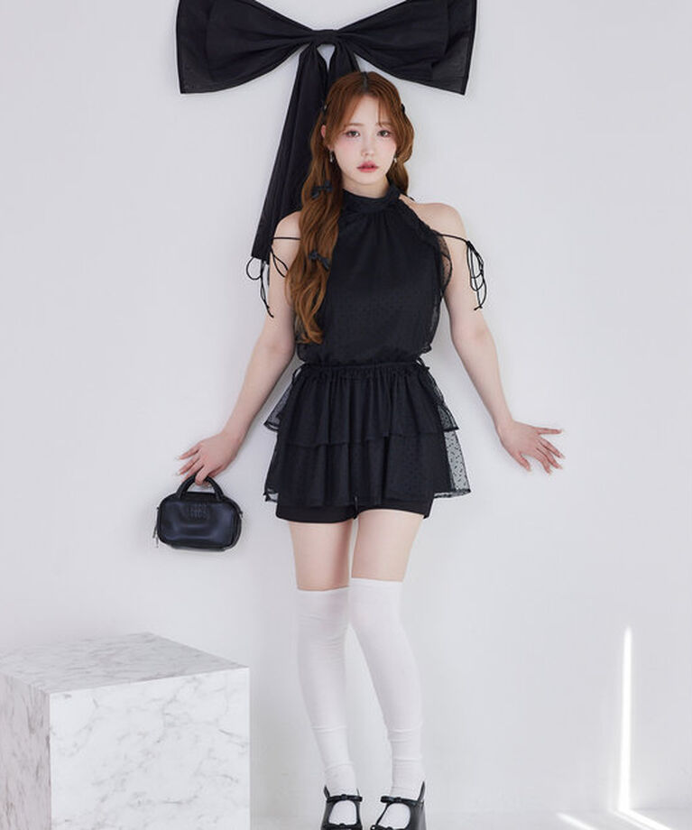  「【Black collection】アメスリミニワンピース」|ワンピース|
