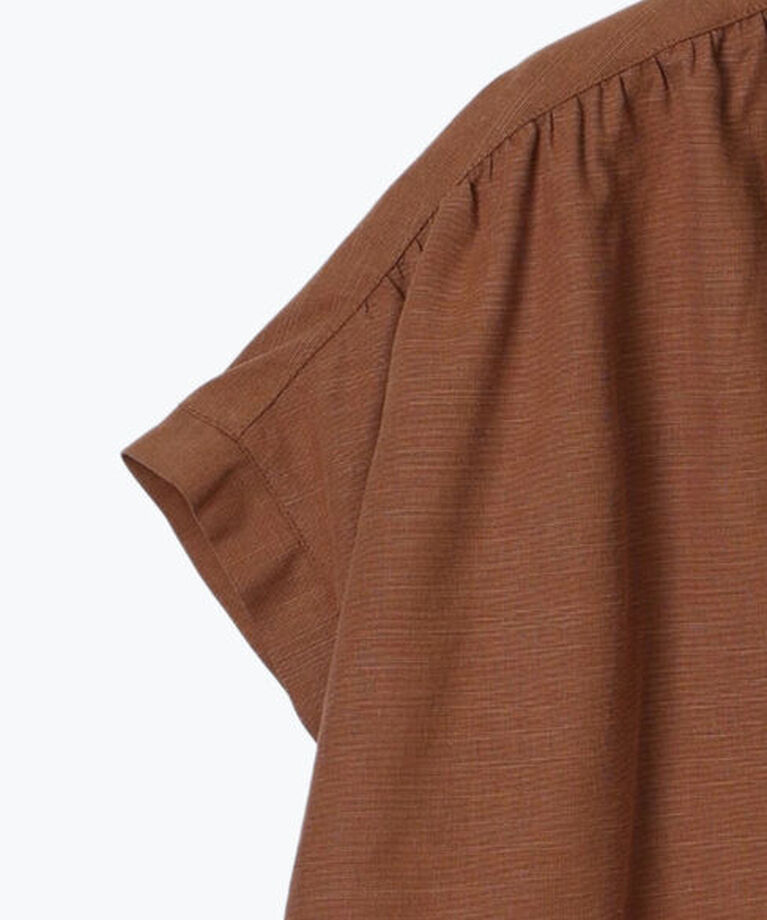 Te chichi TERRASSE「テーラーカラー羽織りシャツ《2025summer catalog item》」|シャツ・ブラウス|
