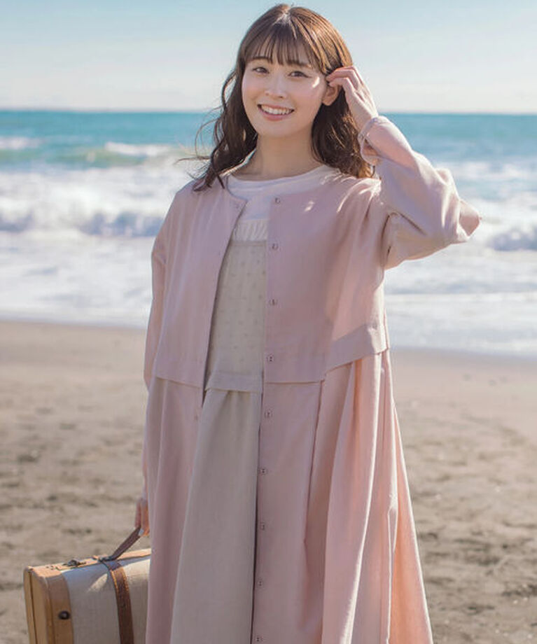 Samansa Mos2「【ゆべし×Samansa Mos2】切替2WAYワンピース」|ワンピース|