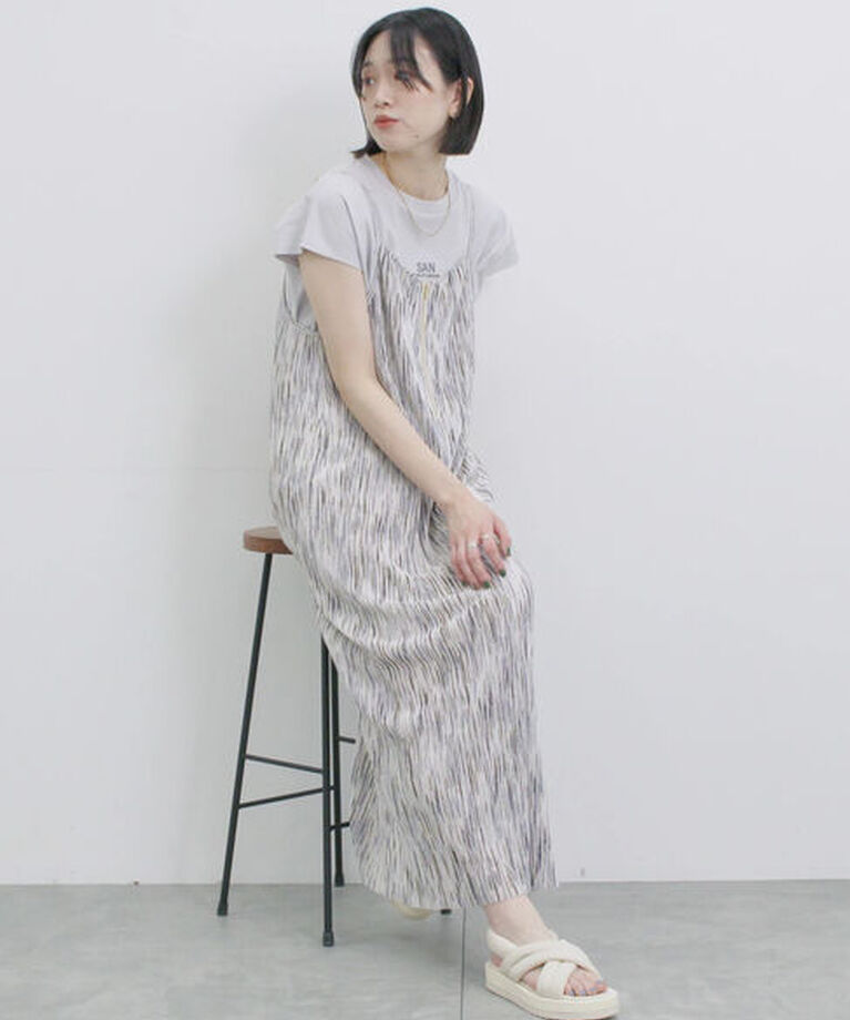 Samansa Mos2 blue「パテッドクロスサンダル」|ビジネス・ドレスシューズ|