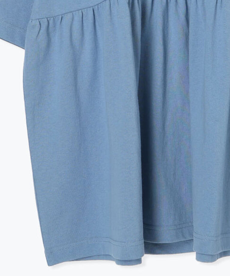 Samansa Mos2「【KELTY×Samansa Mo2】ギャザーチュニックTシャツ」|Tシャツ・カットソー|