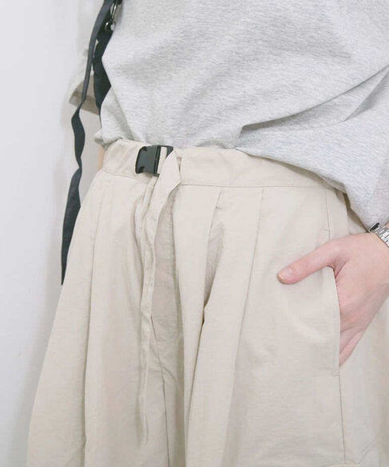 Samansa Mos2 blue「◎ナイロンカーゴパンツ」|その他|