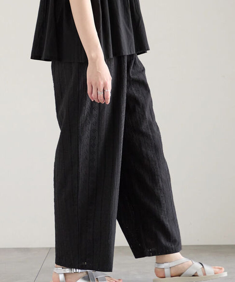 Samansa Mos2 blue「【Made in India】シフリーパンツ」|その他|