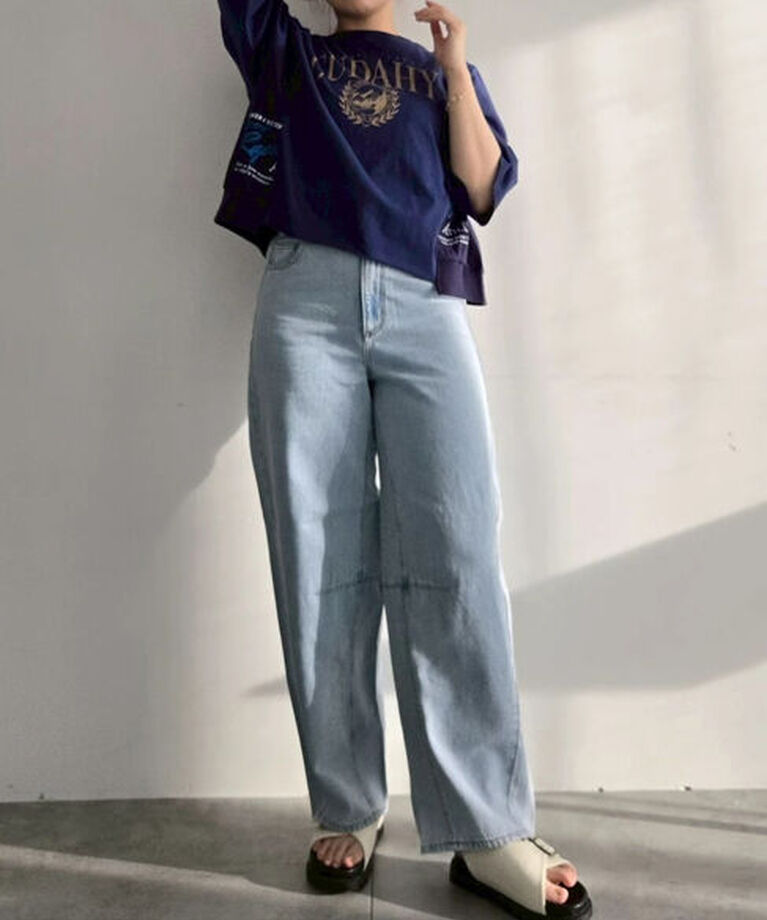 SM2「バックリボンレースアップTシャツ」|Tシャツ・カットソー|