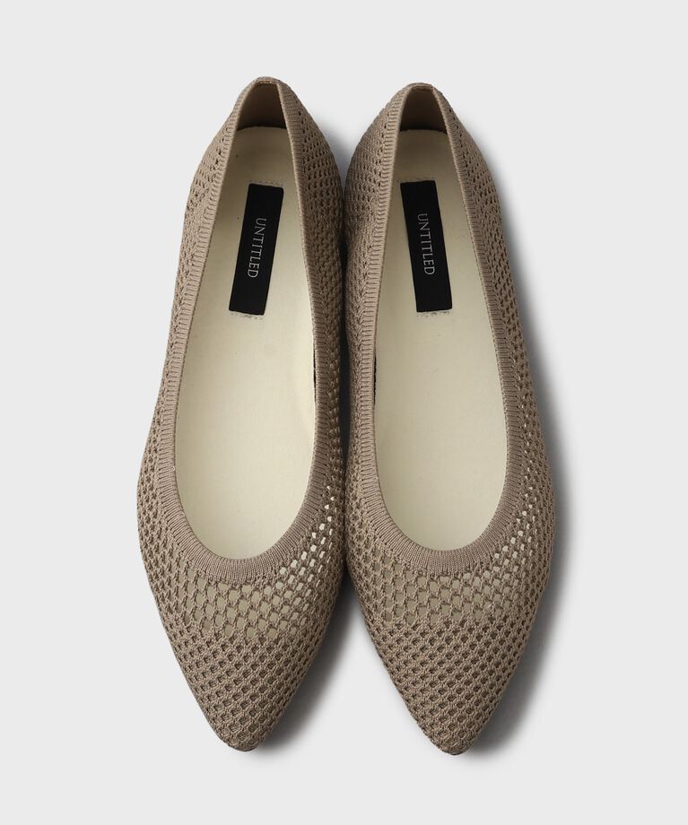 UNTITLED「【洗える】Vカットメッシュシューズ」|その他|