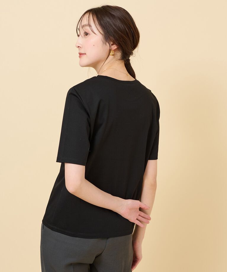 UNTITLED「【接触冷感／抗菌防臭／洗える】アイスクリアコットン インナーTシャツ」|Tシャツ・カットソー|