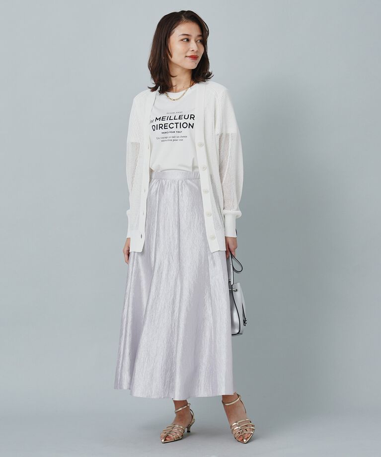 UNTITLED「【上品カジュアル】ロゴTシャツ」|Tシャツ・カットソー|