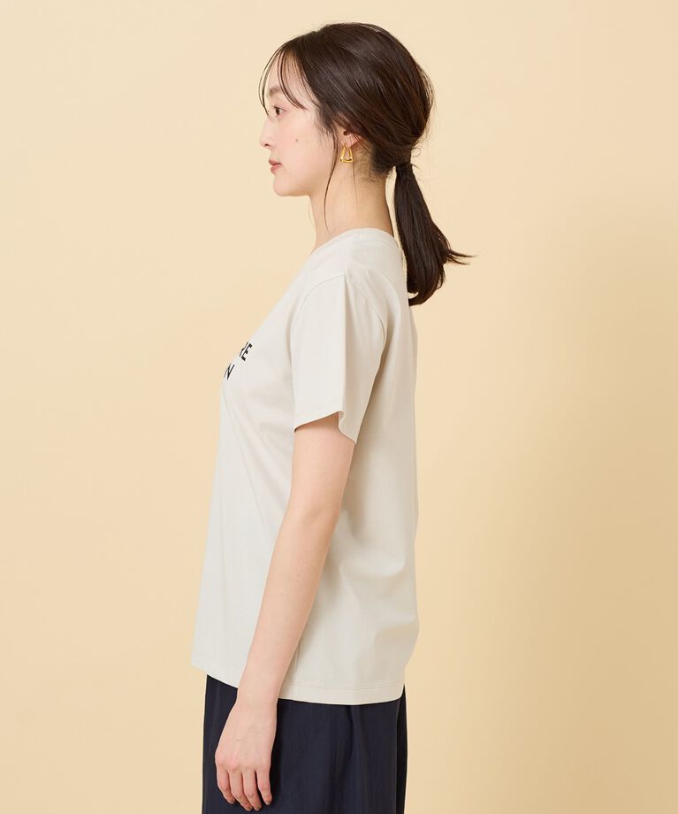 UNTITLED「【上品カジュアル】ロゴTシャツ」|Tシャツ・カットソー|