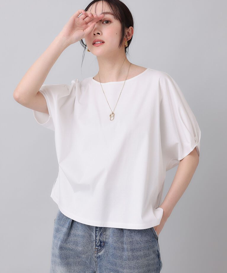 UNTITLED「【コットン／８色展開／腕ゆったりデザイン】ドルマンシルエット プルオーバー」|Tシャツ・カットソー|