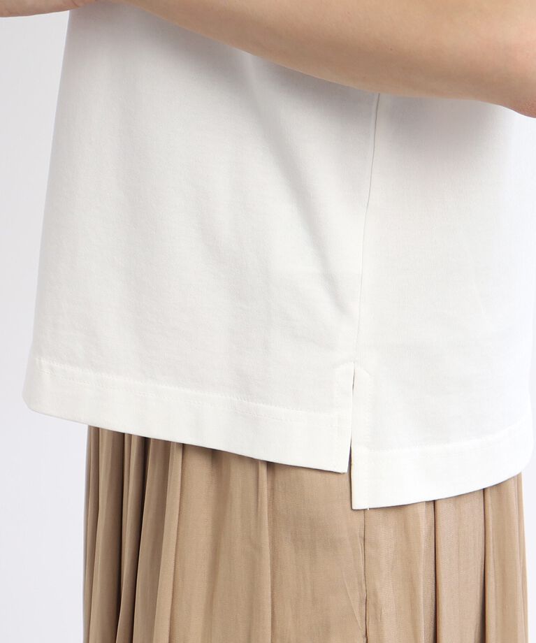 Reflect「【SALE/E‐QUALITY/セットアイテム／洗える】シアーブラウス＋キャップスリーブTシャツ」|その他|
