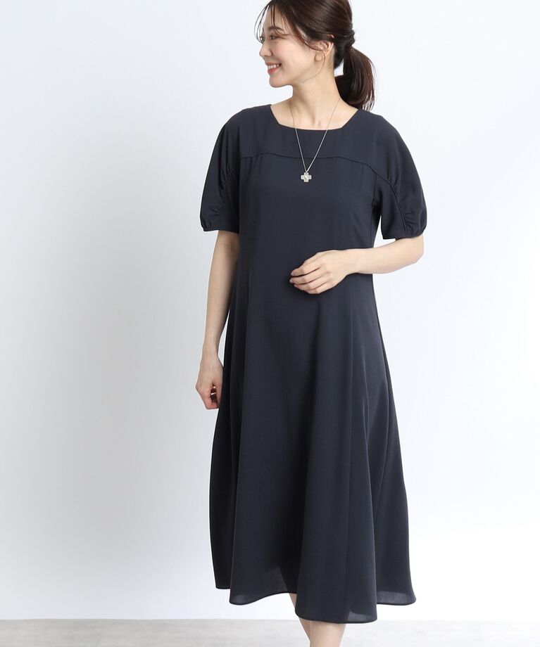 Reflect「【SALE／洗える】リラクシーフレアワンピース」|ワンピース|