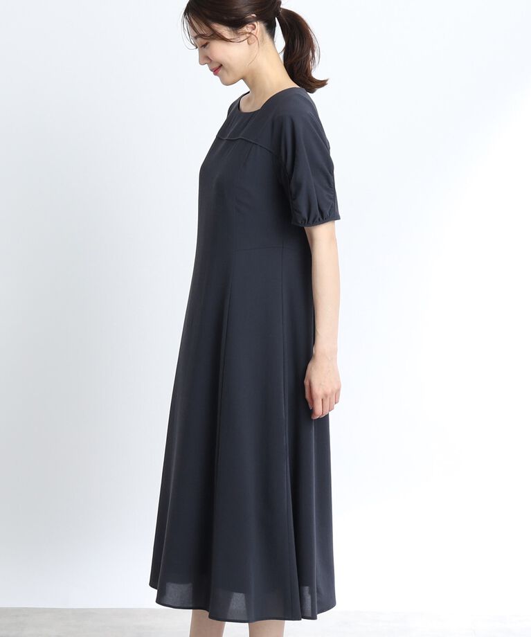 Reflect「【SALE／洗える】リラクシーフレアワンピース」|ワンピース|