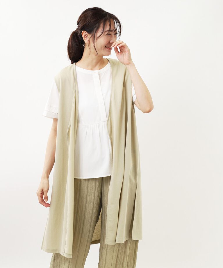 Reflect「【SALE／E‐QUALITY／手洗い可】ジャージベスト」|ベスト・ジレ|