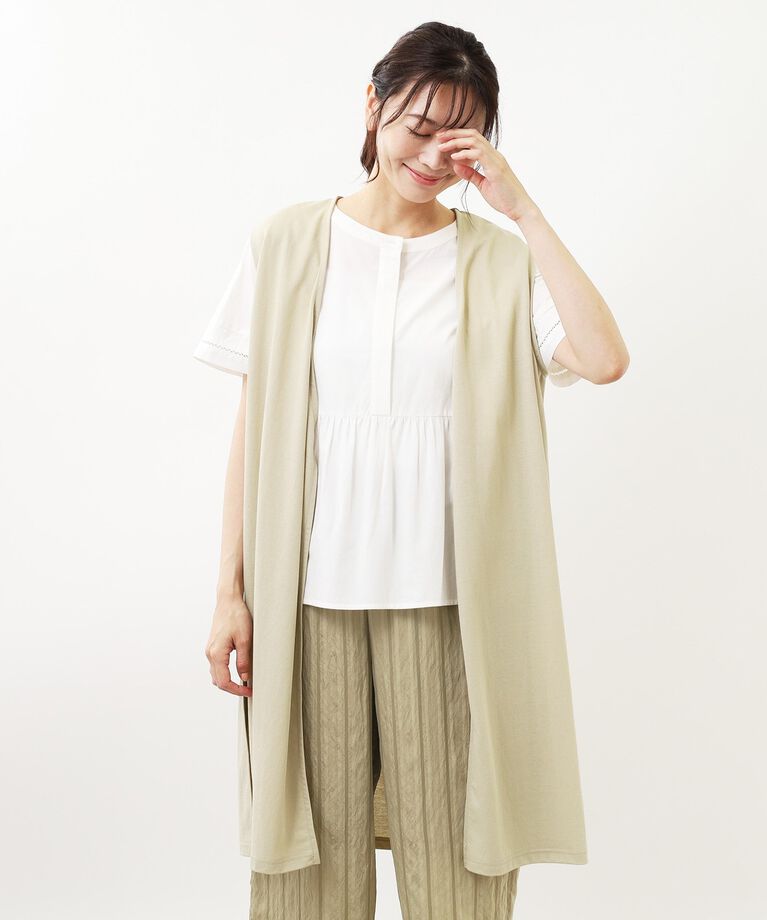 Reflect「【SALE／E‐QUALITY／手洗い可】ジャージベスト」|ベスト・ジレ|