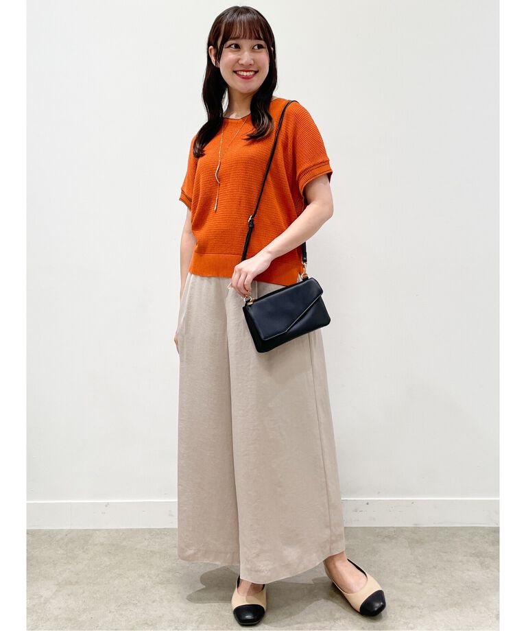 Reflect「【マシンウォッシュ】ベルベット風ガウチョパンツ」|その他|