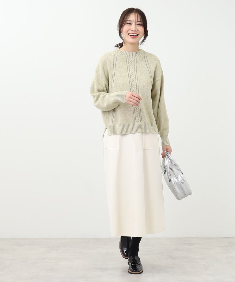 Reflect「【E‐QUALITY】エアリーAラインスカート」|スカート|