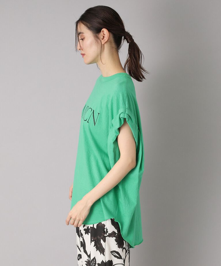 DRESSTERIOR「Americana（アメリカーナ）袖ロールTシャツ」|Tシャツ・カットソー|