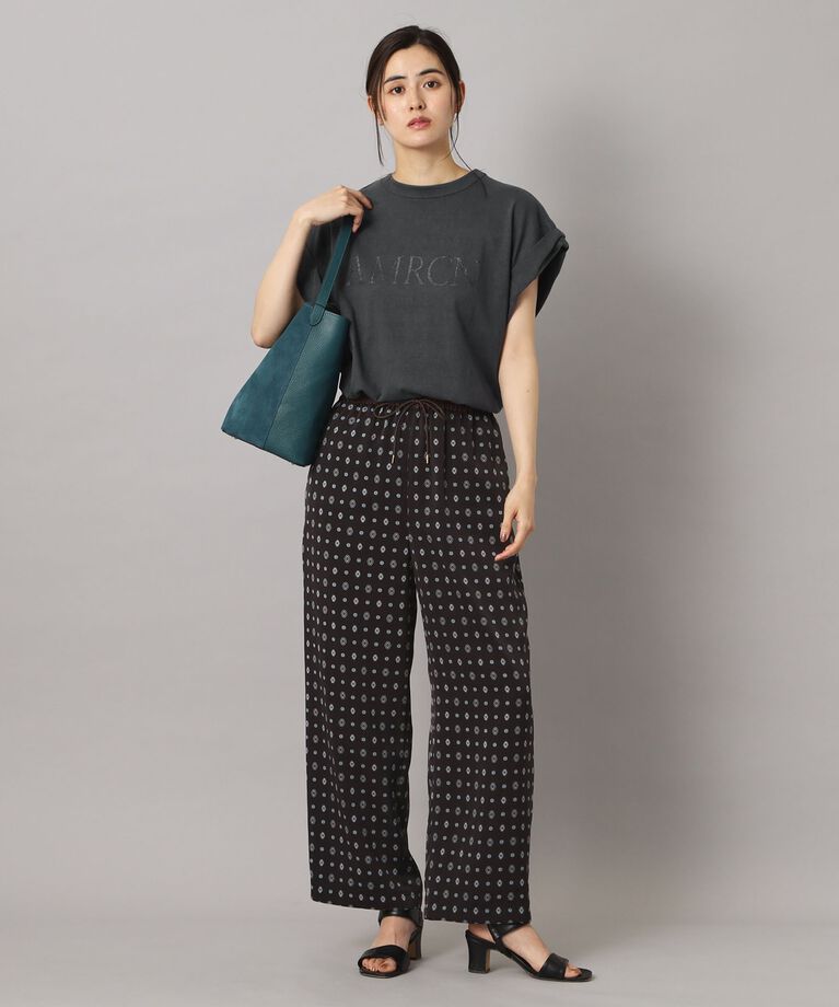 DRESSTERIOR「Americana（アメリカーナ）袖ロールTシャツ」|Tシャツ・カットソー|