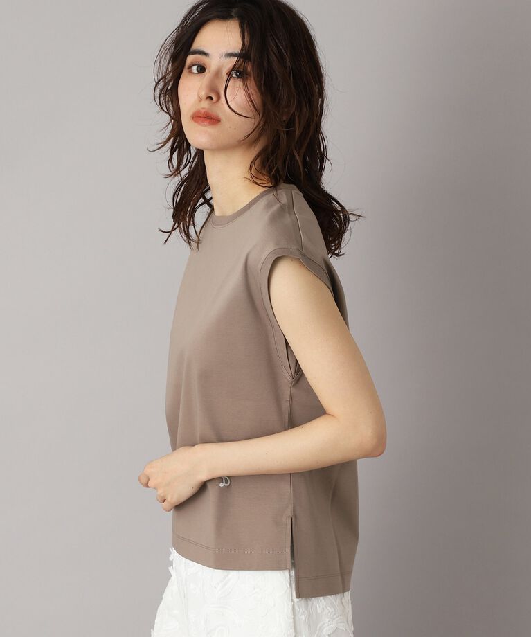 DRESSTERIOR「【接触冷感/抗菌防臭/消臭】アイスクリアコットンフレンチ」|Tシャツ・カットソー|