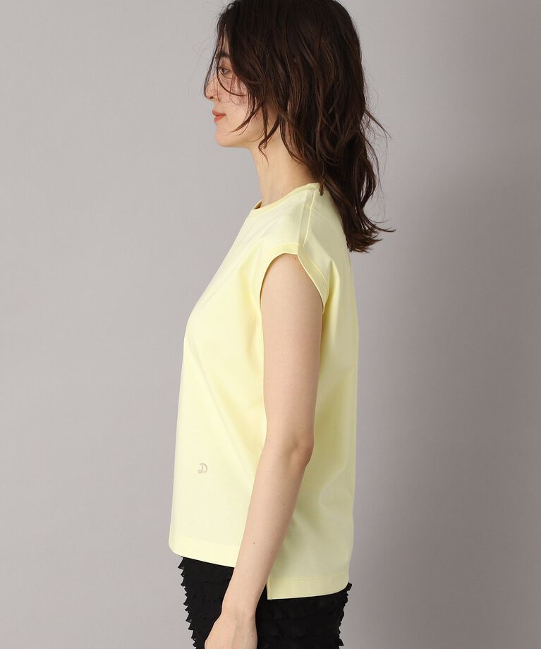 DRESSTERIOR「【接触冷感/抗菌防臭/消臭】アイスクリアコットンフレンチ」|Tシャツ・カットソー|